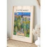 Plakat Claude Monet - The Artist Garden at Vetheuil