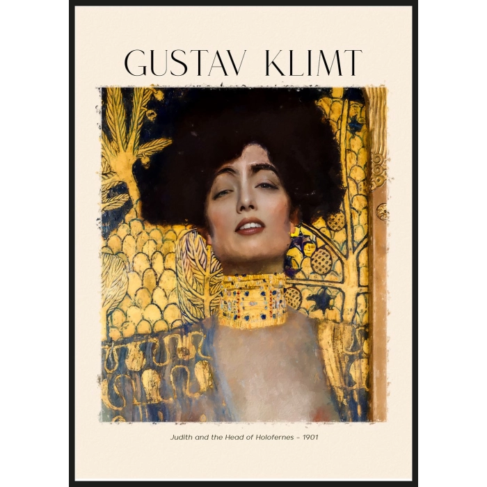 Plakat Gustav Klimt - Judith