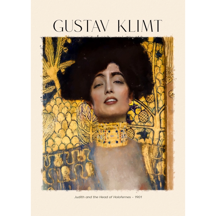 Plakat Gustav Klimt - Judith
